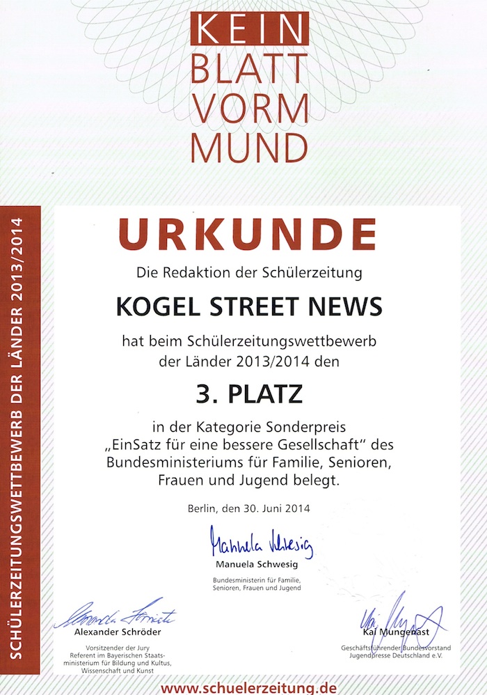 Urkunde Urkunde