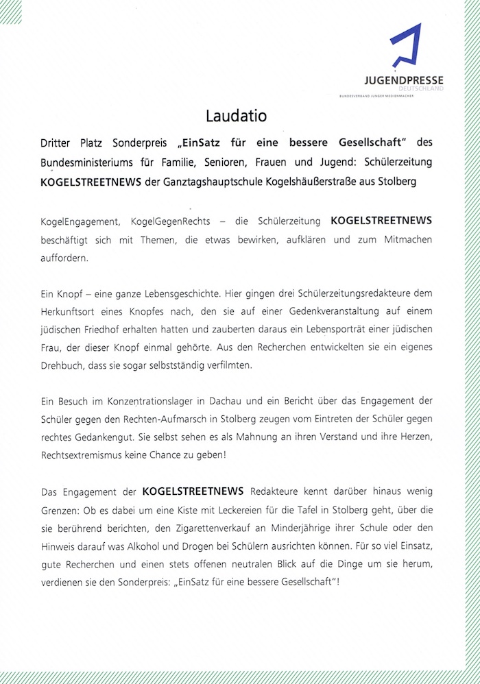 Laudatio Laudatio