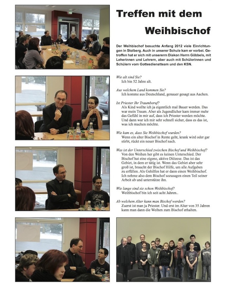 Weihbischof Karl Borsch Weihbischof Karl Borsch